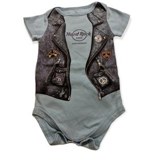 𝅺6 Month Infant Hard Rock Anchorage Onesie